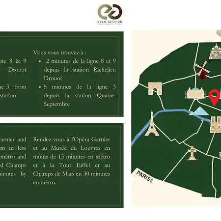 32#opera#grandsboulevards#louvre#ac Apartamento Paris